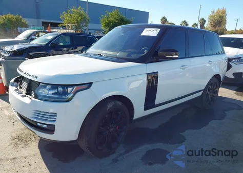 2016 Land Rover Range Rover 3.0L V6 Supercharged Hse из США, поврежденный, VIN SALGS2PF8GA313681